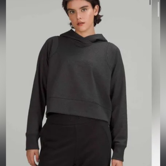 Lululemon Loungeful Hoodie black  Sparkle - Picture 5 of 5